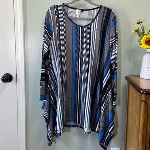 Beyond This Plane Women’s Asymmetrical Tunic Size Large #278